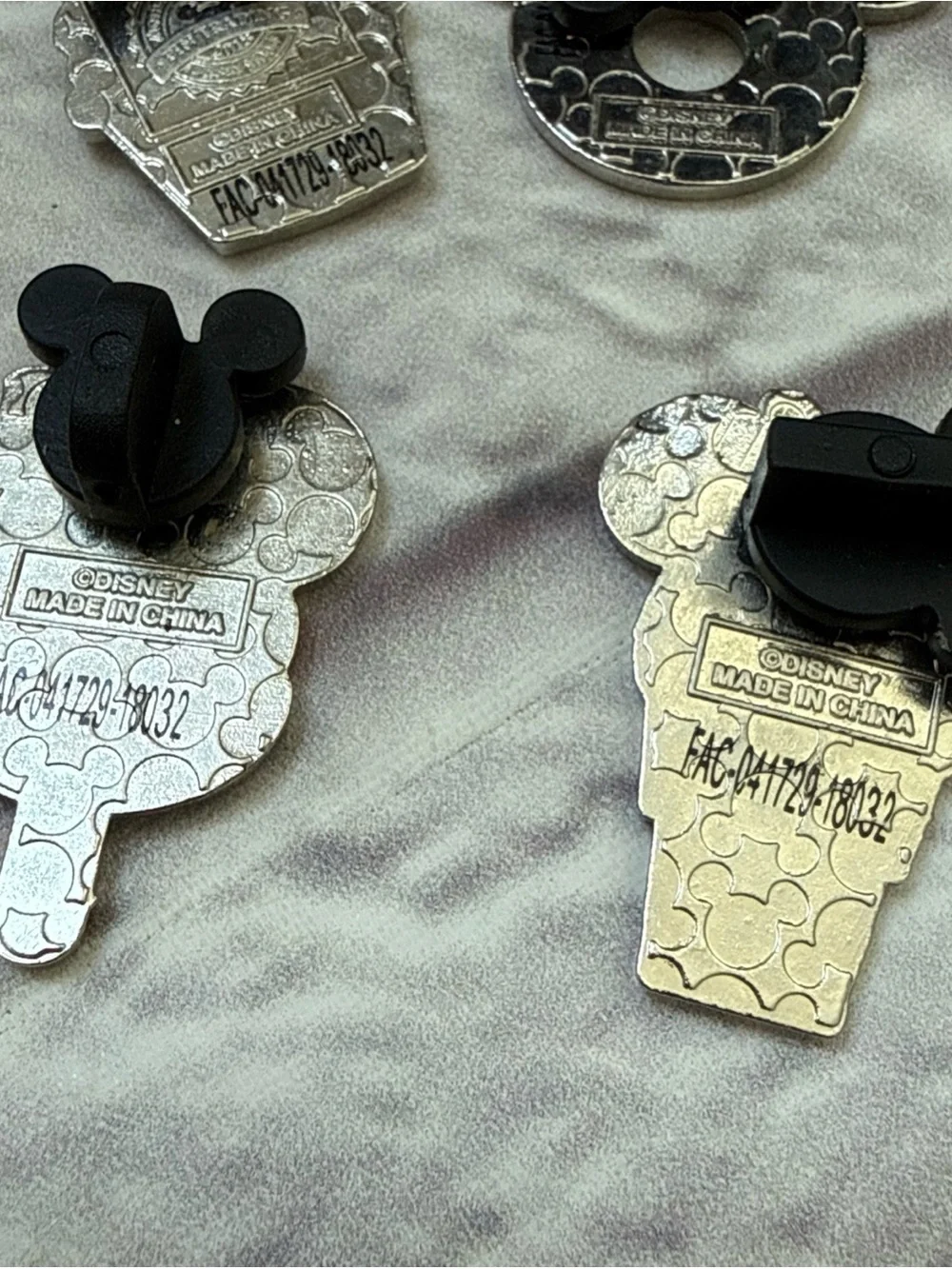 Disney trading pins ice cream dole whip donut set of 4 pins
